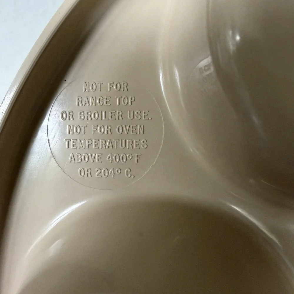 Vtg Anchor Hocking‎ MICROWARE Microwave Baking Ring Bundt Cake Muffin Pans 3 Pcs